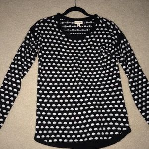 Madison Jules polka dot sweater